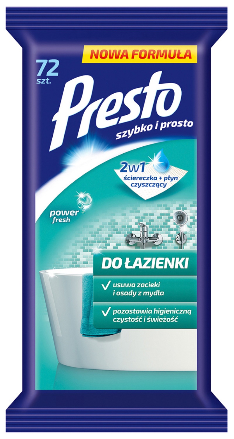 

Ściereczki gospodarcze do łazienek 72szt białe