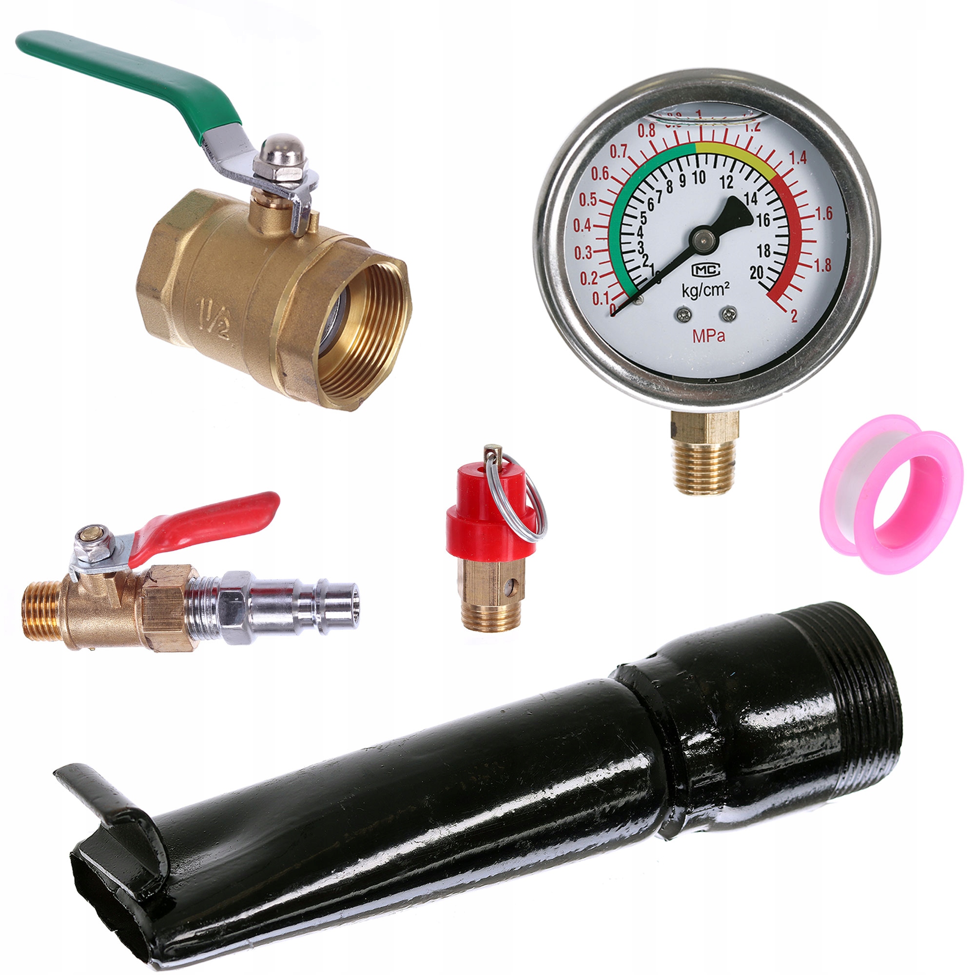 INFLATOR ZBIORNIK CIŚNIENIOWY DO POMPOWANIA 40 L Marka TC Technic