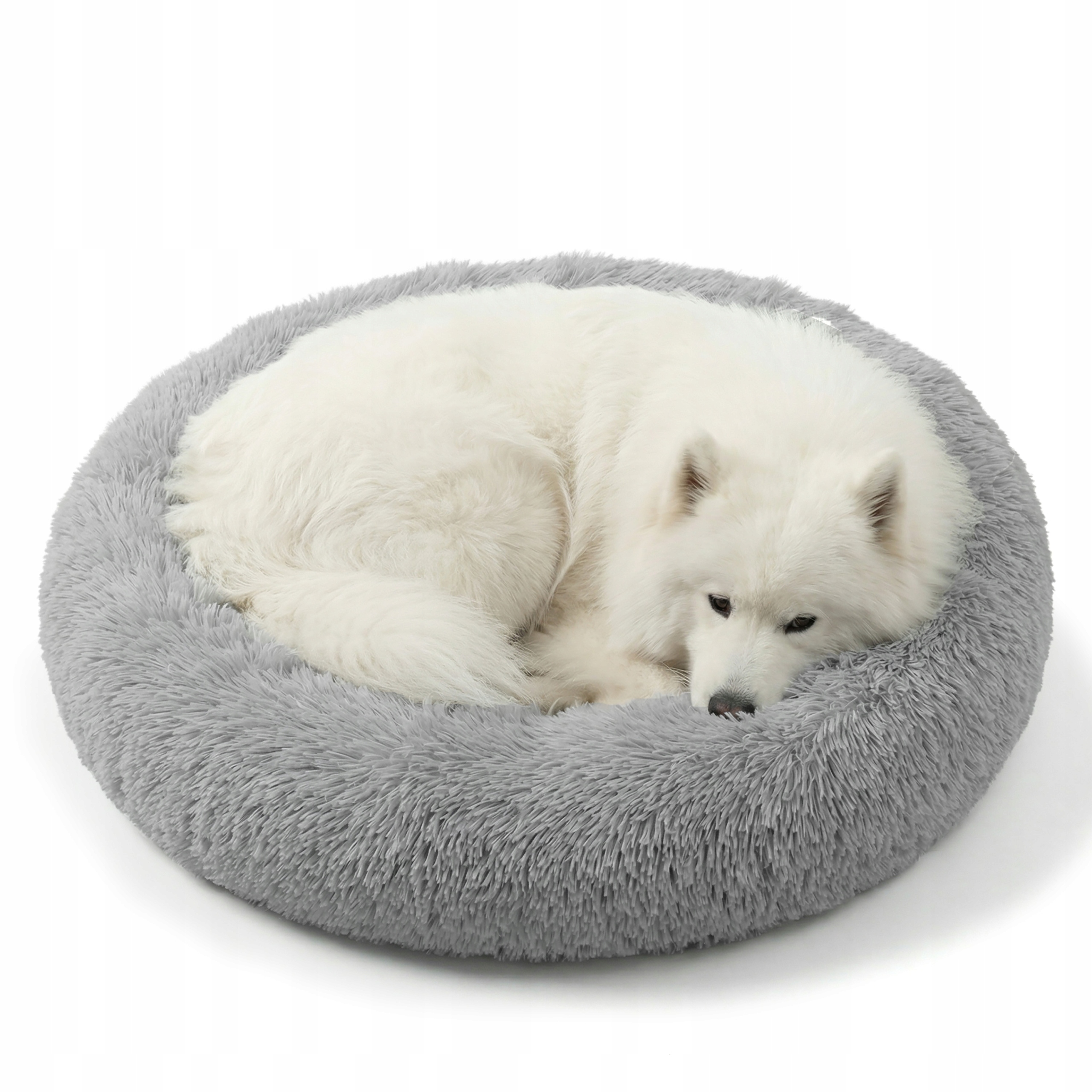 Levně Pelíšek Pro Psa Kočku Měkké Chlupaté Potah Polštář Shaggy Velký 90 CM