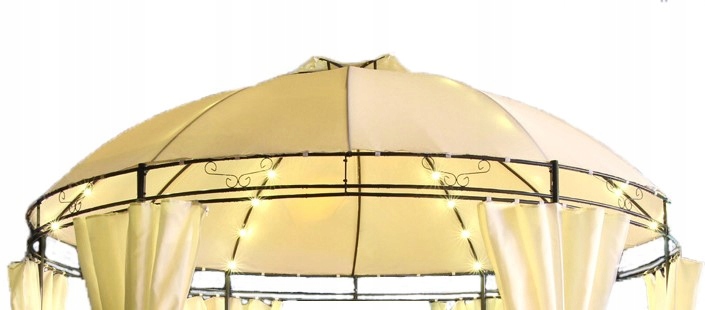POSZYCIE DACH ZADASZENIE PAWILON LAVO OKRĄGŁE 350 CM