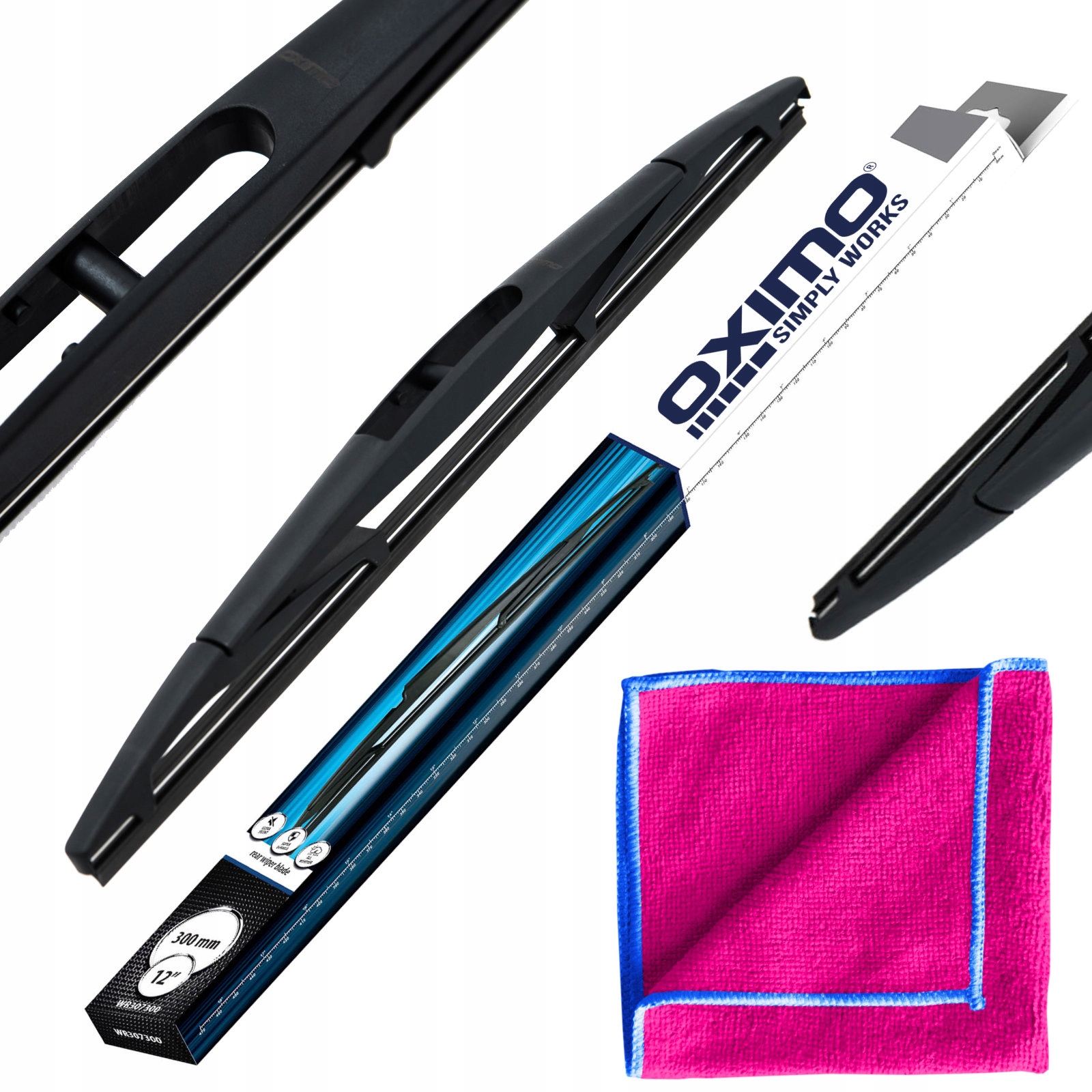 Wycieraczka Płaska Tył Nissan Micra 4 IV K13 od 07.2010 Hatchback