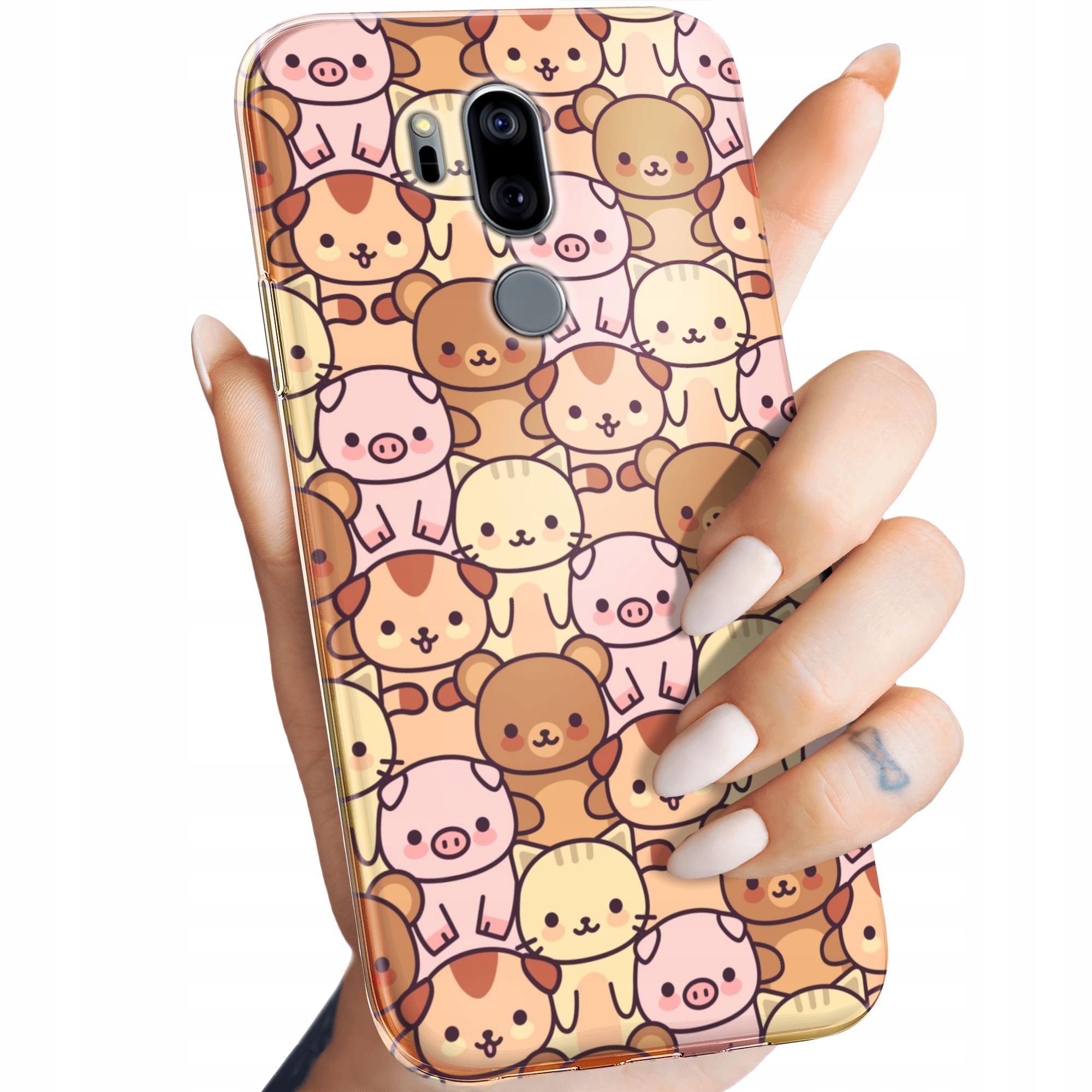 

Etui do Lg G7 G7 Thinq Zwierzęta obudowa