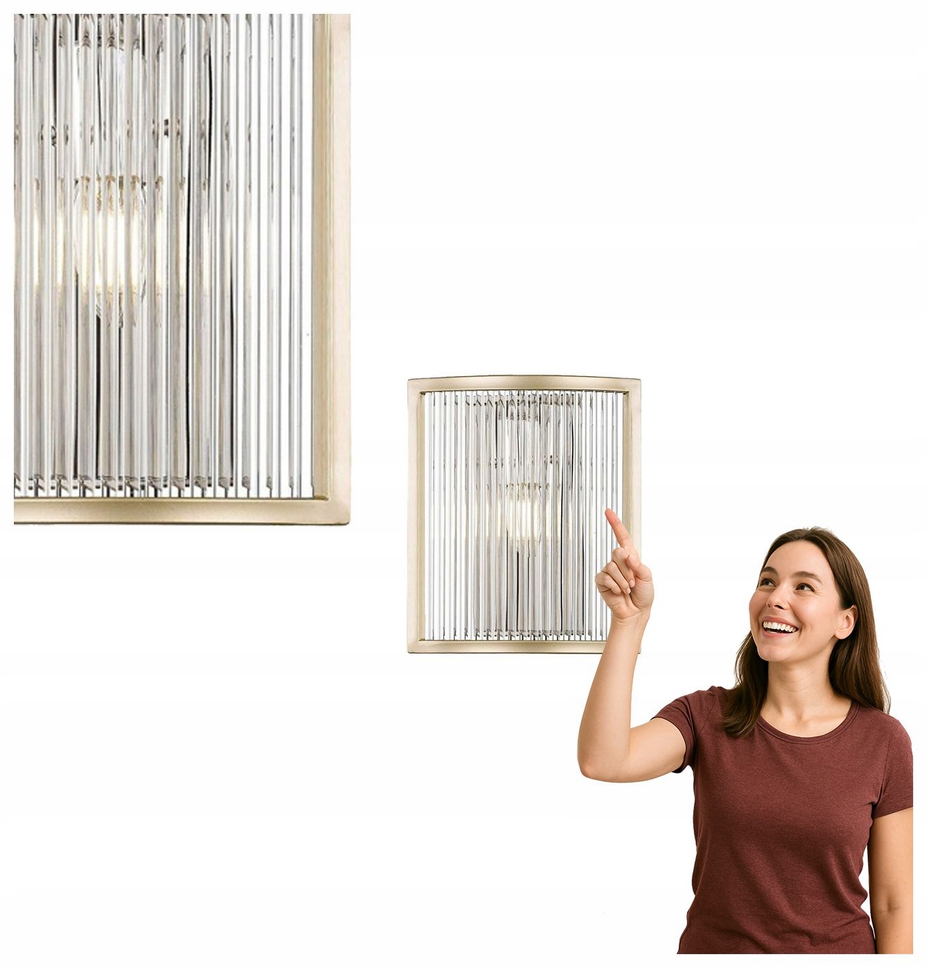 Nástenná lampa Sergio W0528-01A-V6AC Zuma Line