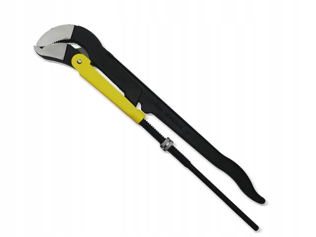 Švédske nastaviteľné kliešte na rúrky čeľustí typu S s maximálnym rozstupom 103 mm, dĺžka