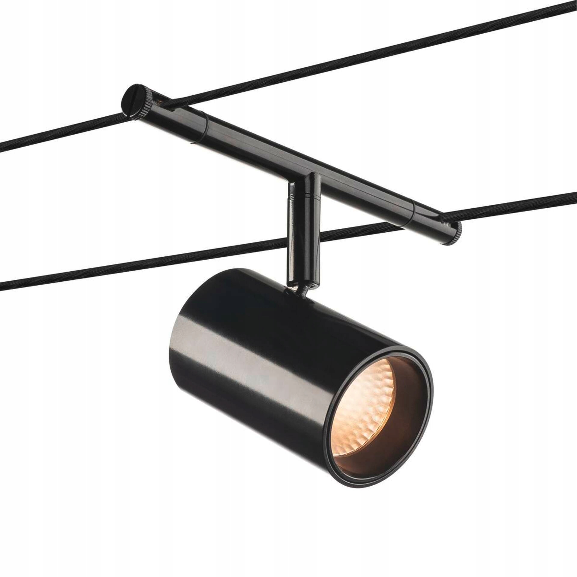 Bodové svietidlo Slv Noblo Spot čierne 8,5 W 2700K 420lm 12V
