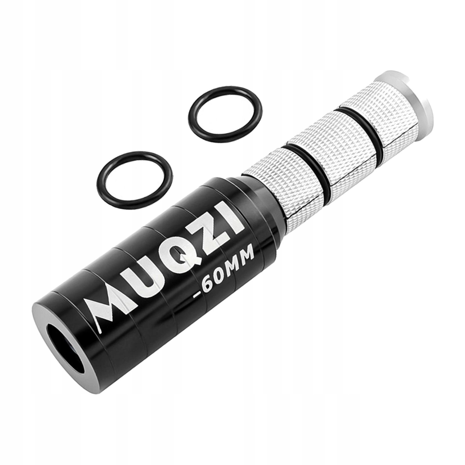 Części adaptera Riser kierownicy, stop aluminium czarny 123x60mm