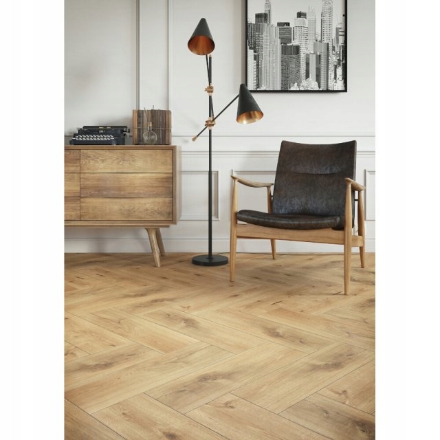 PŁYTKI PODŁOGOWE GRES ORGINAL WOOD brązowy 19x60 Wykończenie matowe