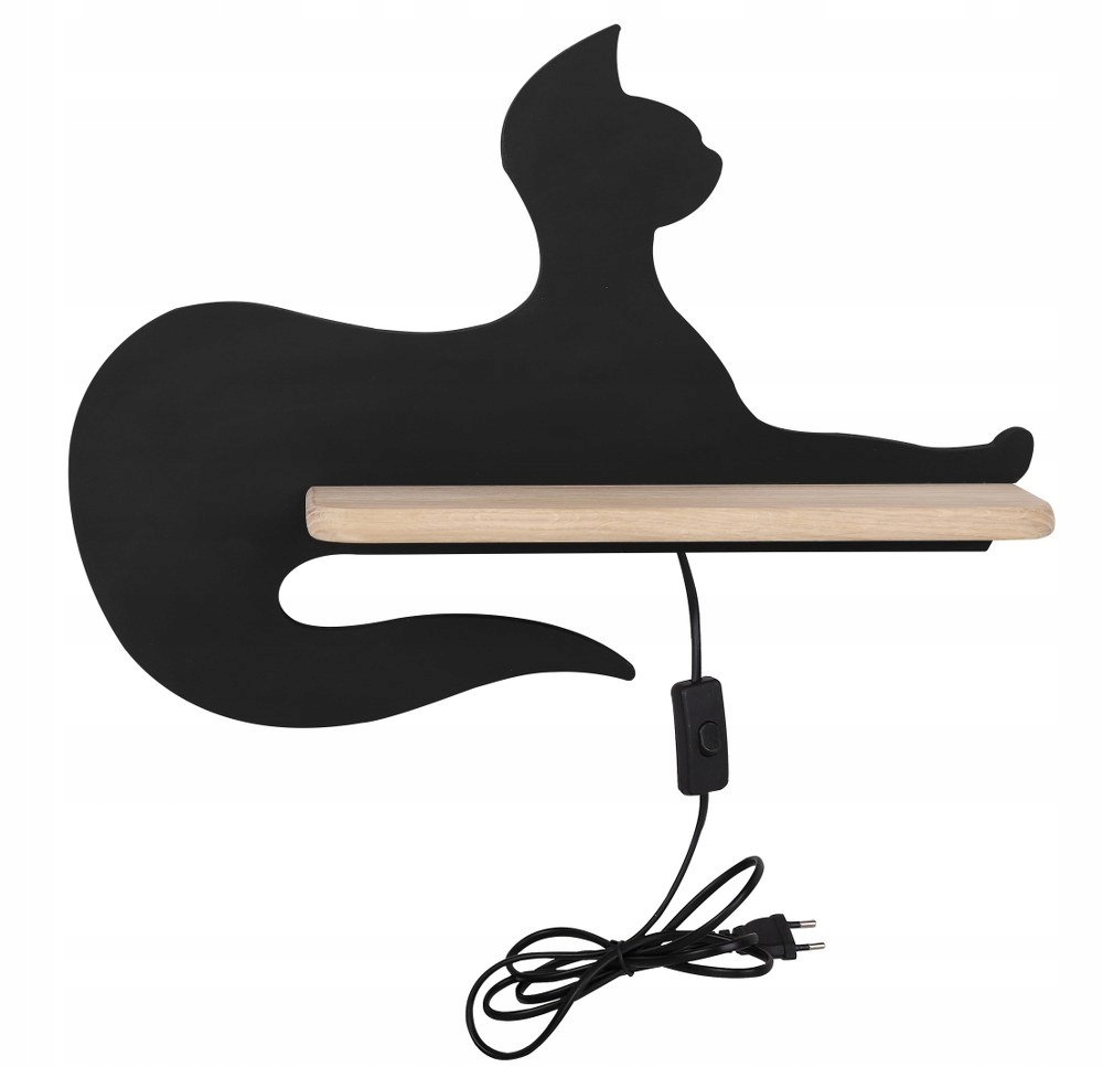 Lampa ścienna półeczka Led 5W Cat Kids 21-26002 Candellux