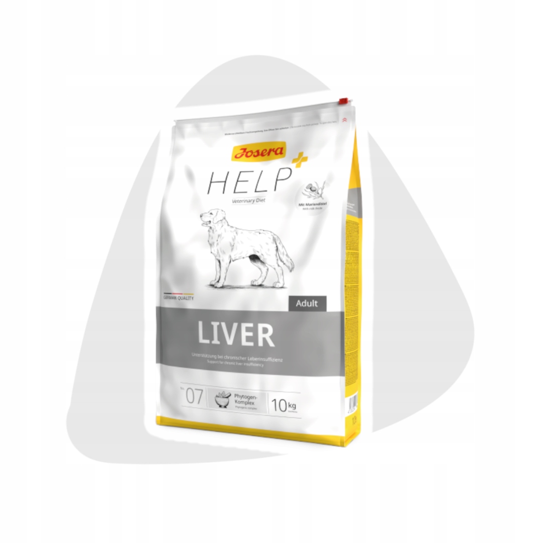 Levně Suchá pomocná liver Josera bezobilná drůbež, psi s onemocněním jater, 10 kg