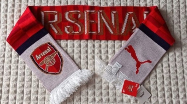 Arsenal Londyn szalik piłkarski