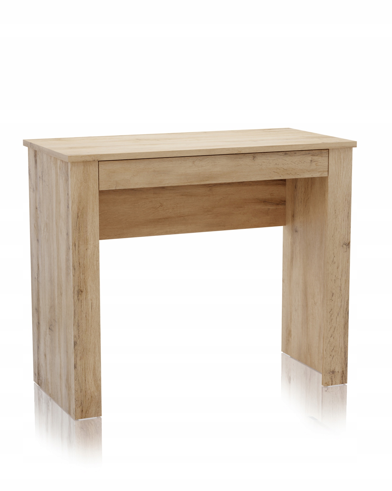 Biurko z szufladą Simple toaletka dąb wotan Marka inna