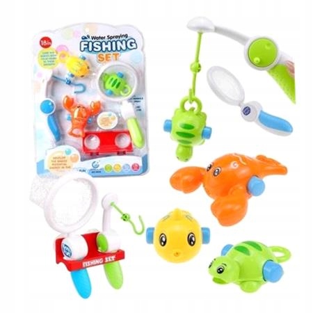 ZESTAW ZABAWEK DO KĄPIELI I ŁOWNIENIA 9005