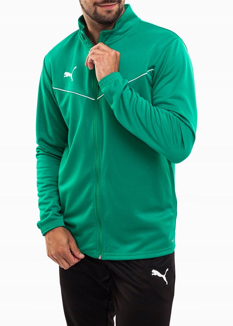 Pánská Mikina Puma rozepínací sportovní tréninková teamRISE Bez Kapuce vel. S