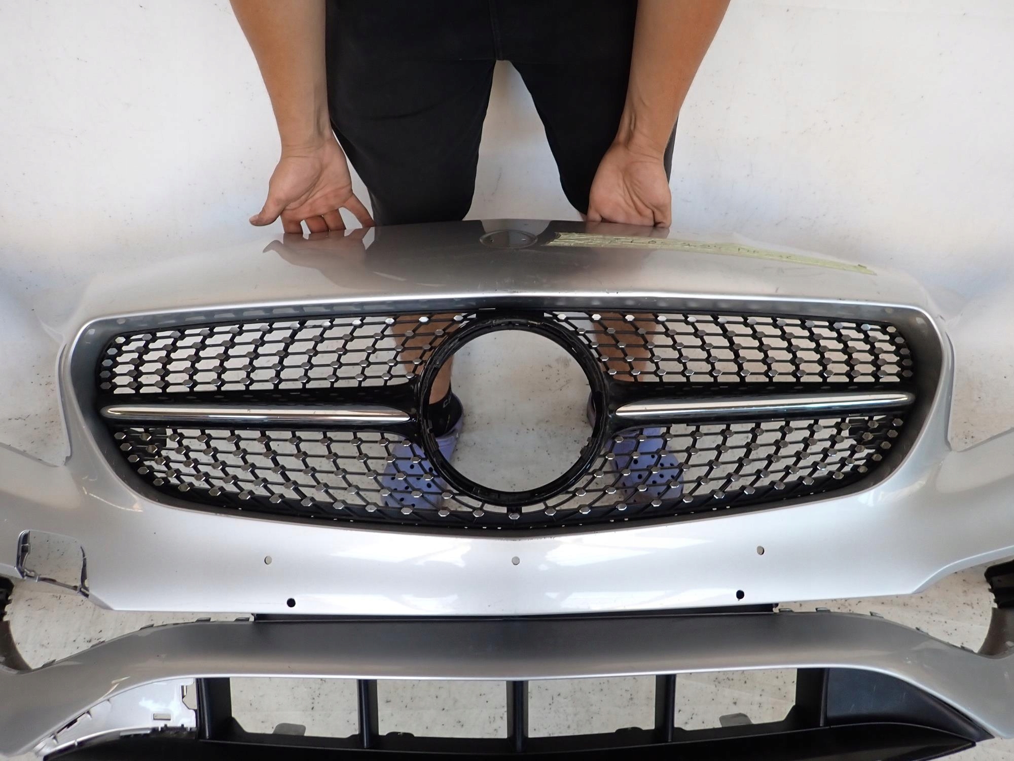 MERCEDES CLA and 1 C117 AMG LIFT 17-19 bumper front front PDC