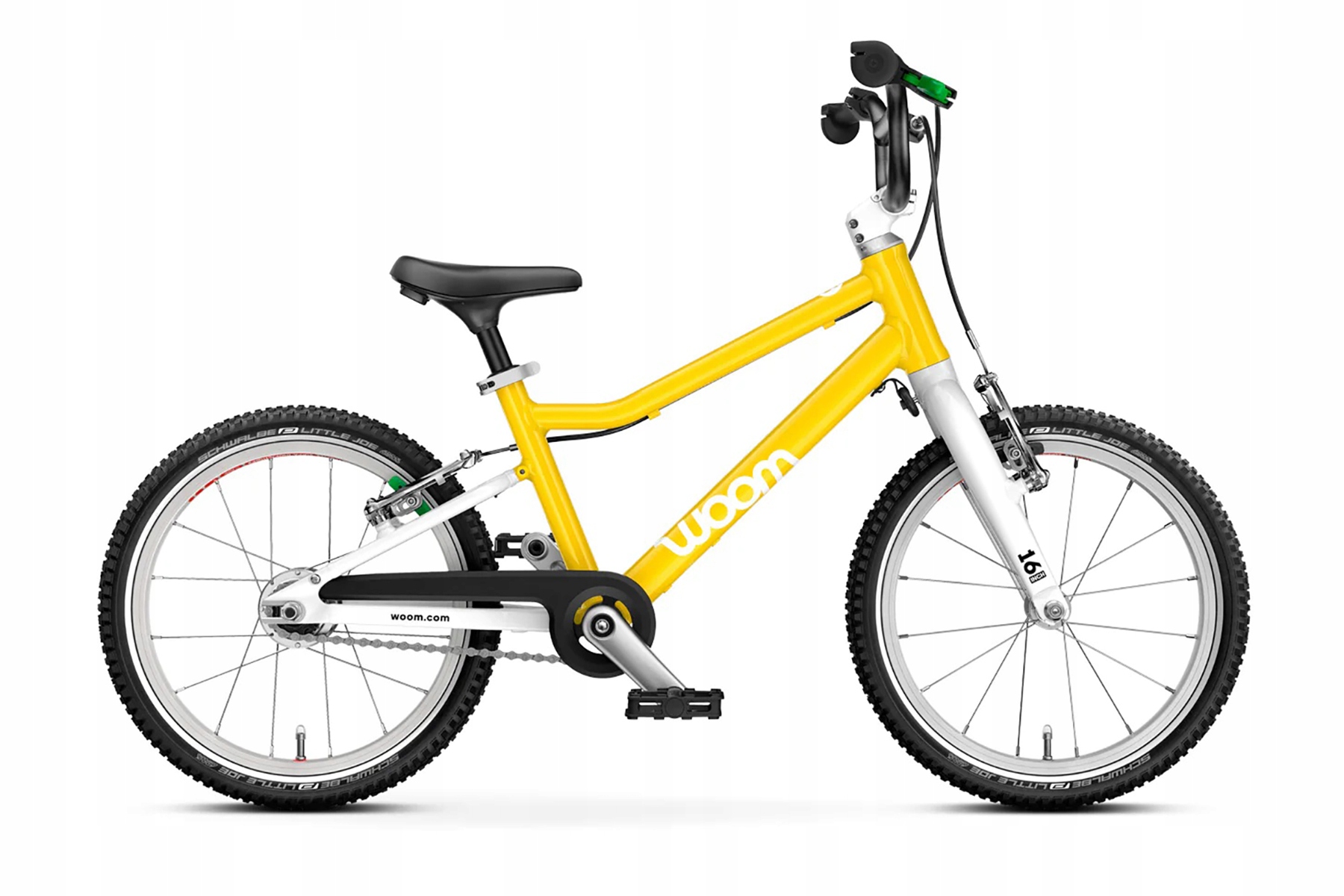 Rower dziecięcy Woom Go 3 Automagic Żółty 16" r. UNI/9"