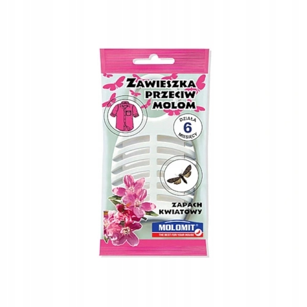 

Molomit Zawieszka na mole odzieżowe Kwiatowa 1szt