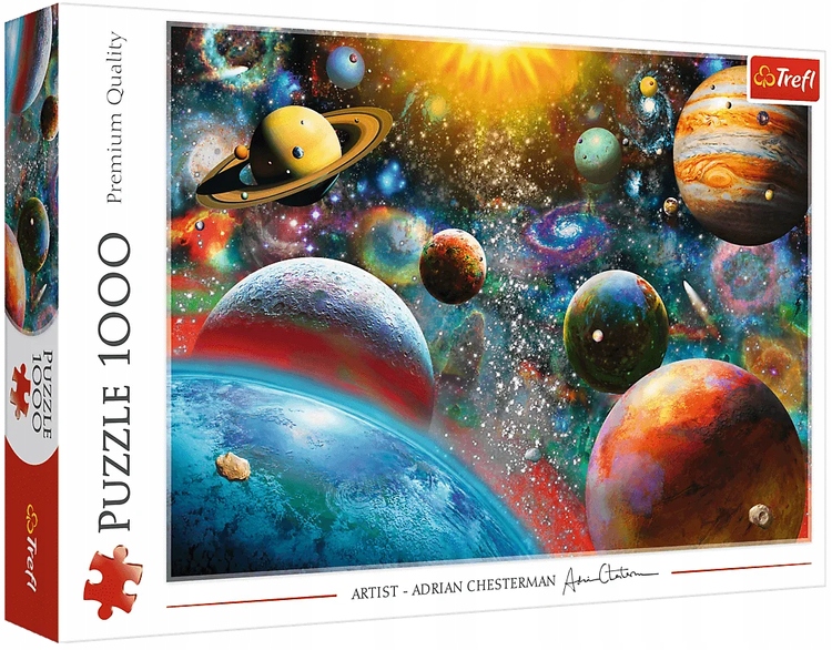 

Trefl Puzzle 1000 Elementów Kosmos 10624 Planety