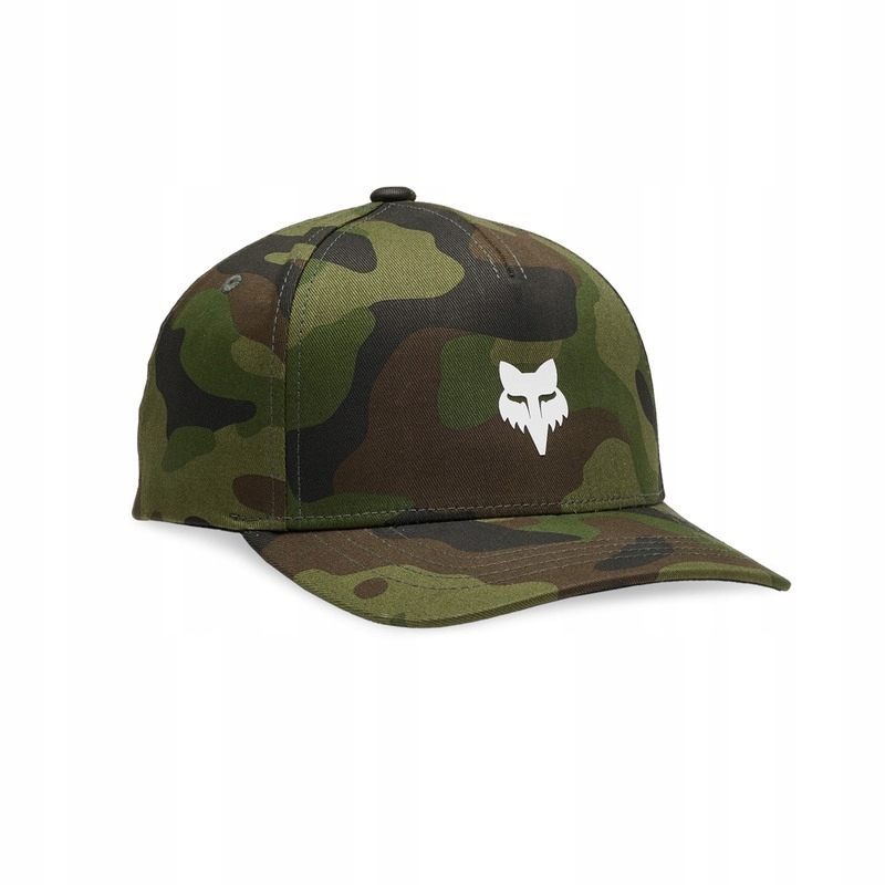 Kšiltovka Junior Fox Head 110 Sb Green Camo Yos (yos)