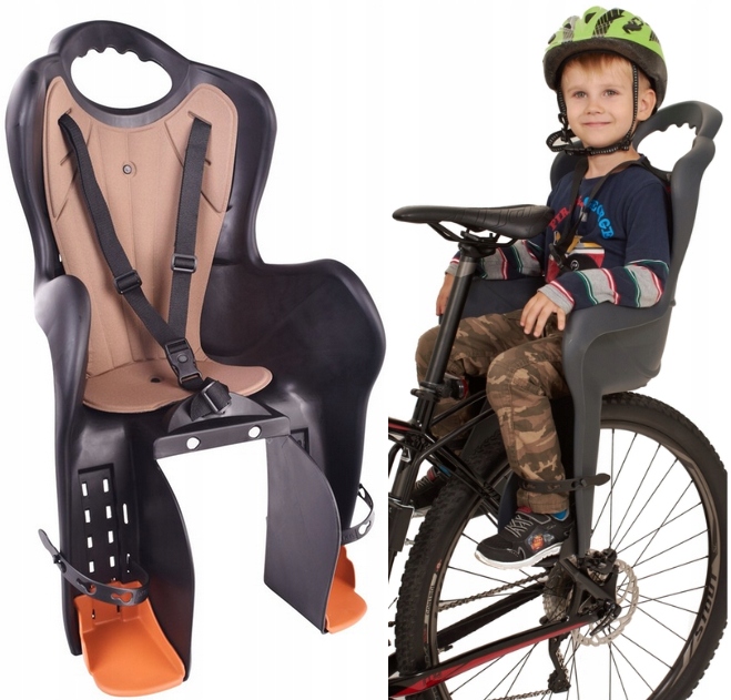 Htp Elibas Bezpieczny Fotelik Rowerowy Na Bagażnik