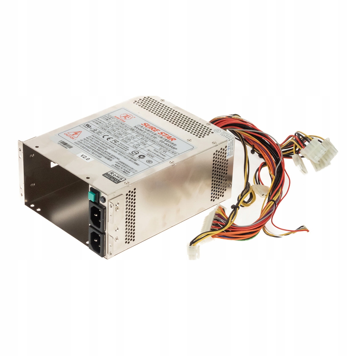 Sure Star SS-400R8P 400W Cage Atx 20+4-PIN ATX12V Molex bez Psu