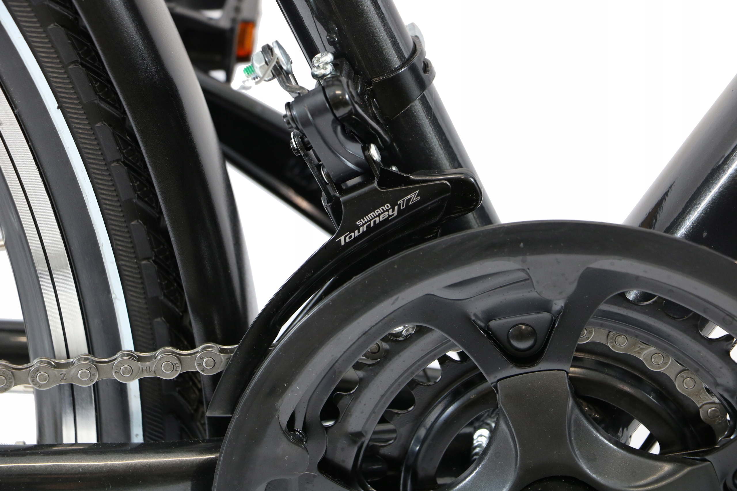 ROWER TREKKINGOWY MĘSKI DAMSKI 28" ALUMINIOWY TREKKING Z AMORTYZATOREM Liczba biegów 21