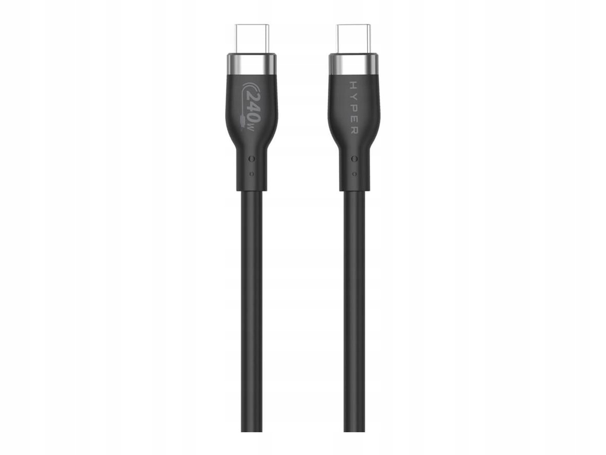 Černý Usb-c kabel samec 24 pin Usb-c 2 m samec 24 pin Usb-c