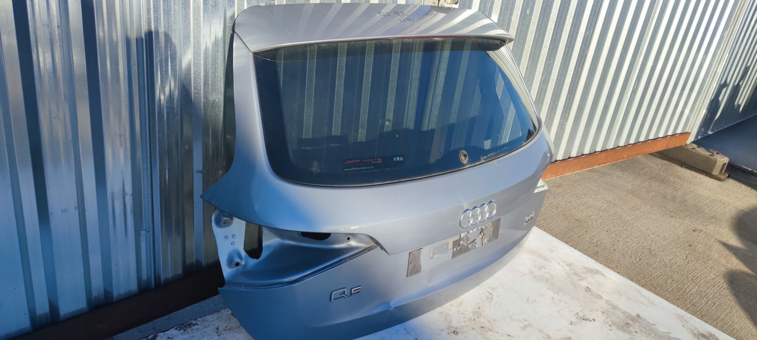 boot doors rear part AUDI Q5 8R LX7V S LINE 2008-2016 original !