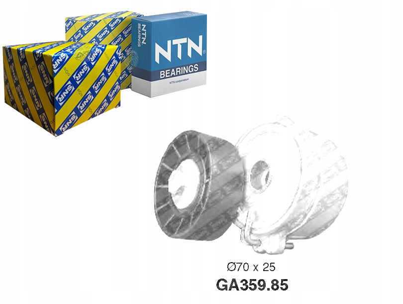 Váleček Napínáku Klínového Řemene Snr 80