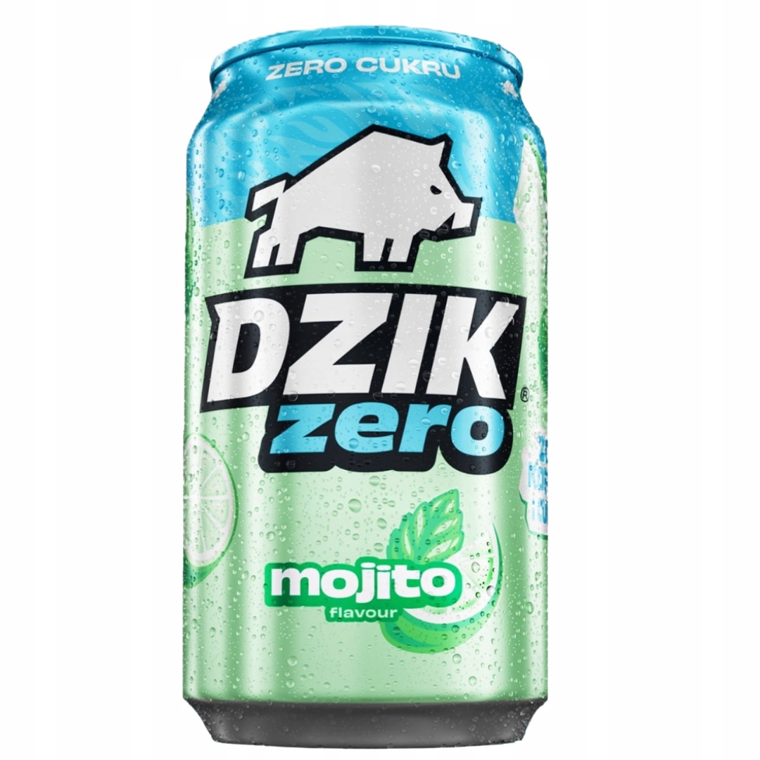 Wk Dzik Zero mojito 330 ml bez kofeiny zero kalorii bez cukru