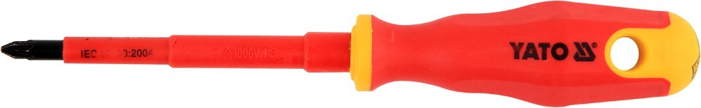 

Wkrętak izolowany 1000 v pz2x100 mm śrubokręt Yato