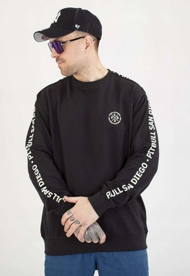 Mikina Pit Bull Bez Kapuce Tape Parker černá