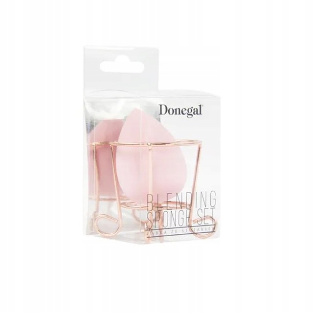 

Donegal Zestaw do makijażu gąbka blending stojak