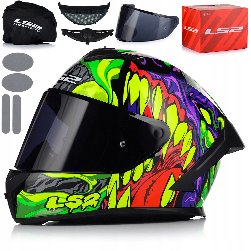 Motocyklová Prilba LS2 FF820 Rapid III System Pinlock Ecer 22.06 2x Sklo
