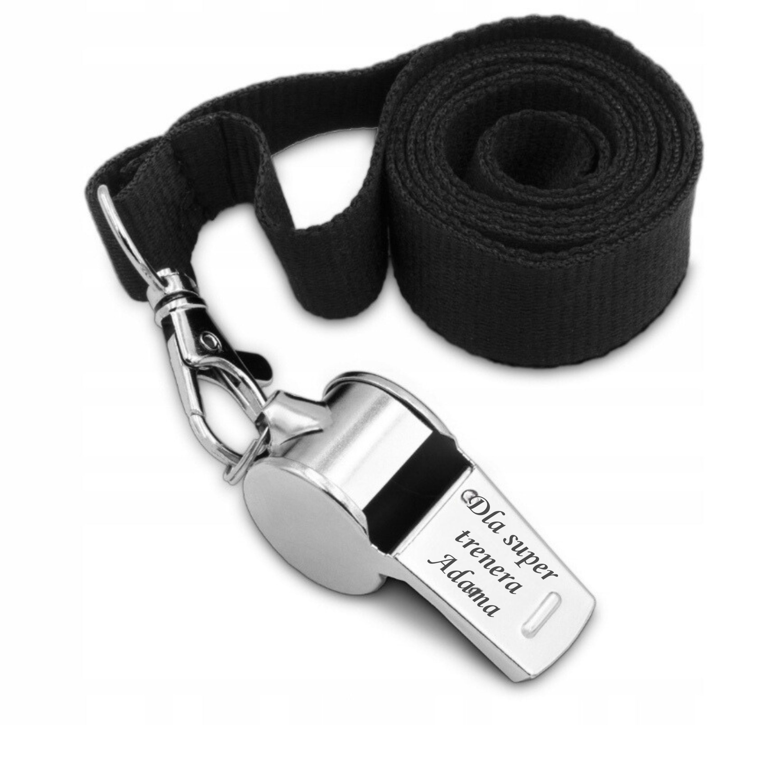 Gwizdek Metalowy Prezent dla Trenera Nauczyciela WF z DOWOLNYM GRAWEREM Marka inna