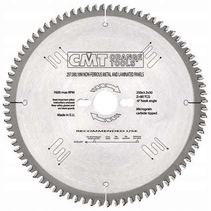 

Cmt Piła aluminium fornir D=350 F=30 Z=108 K=3,6/3
