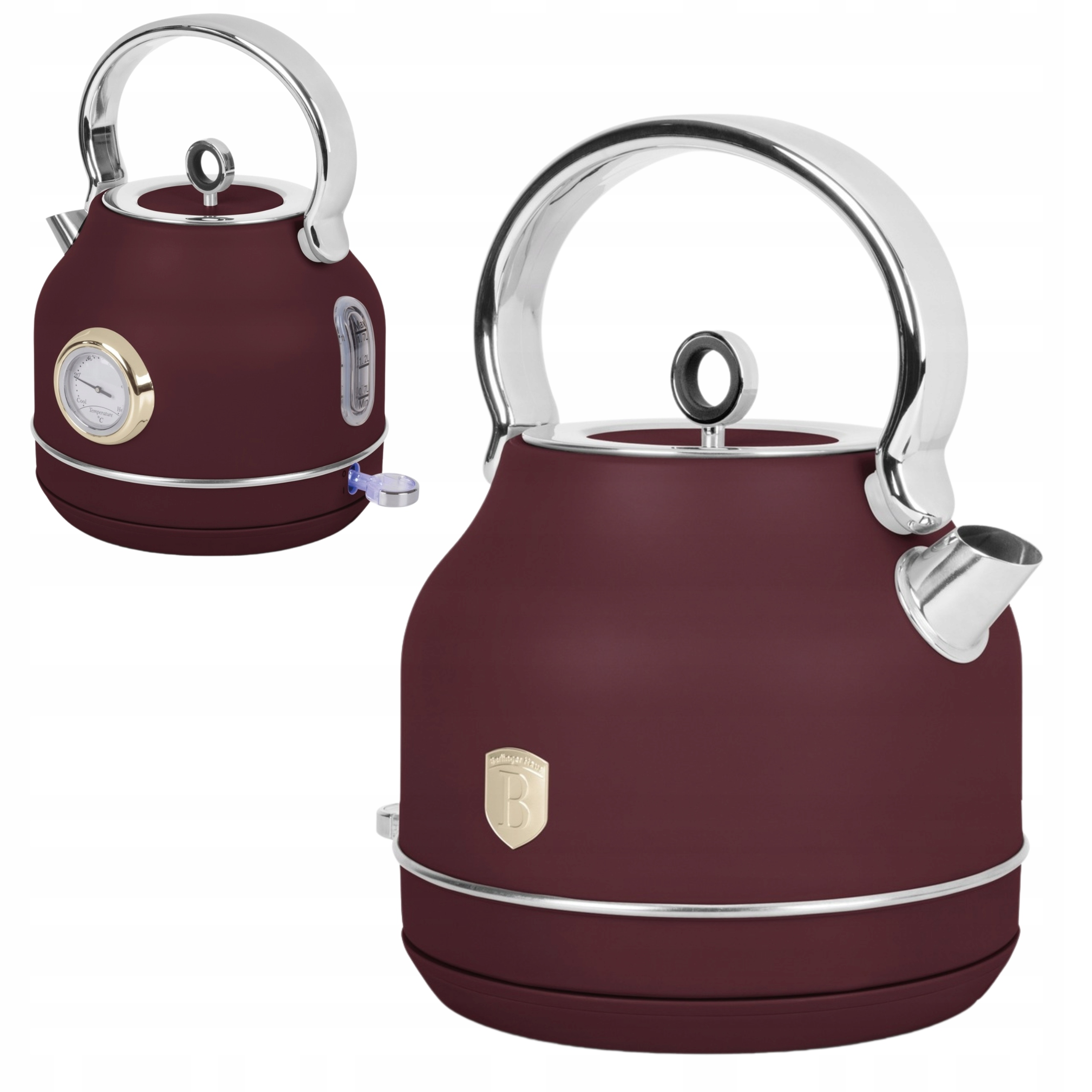 Varná konvice s teploměrem Bordeaux 1.7L Berlinger Haus