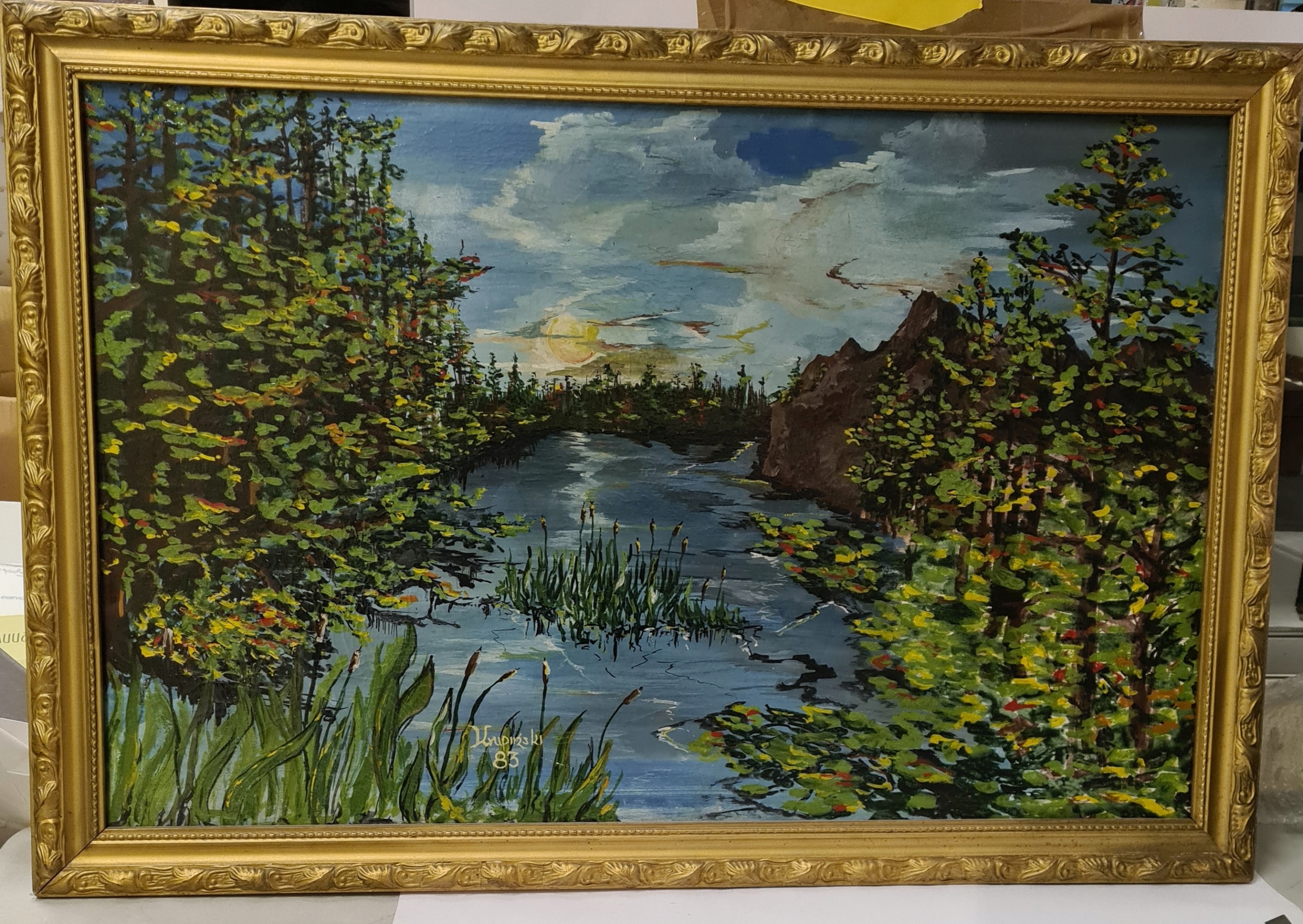 olej na płótnie , autor Krupiński