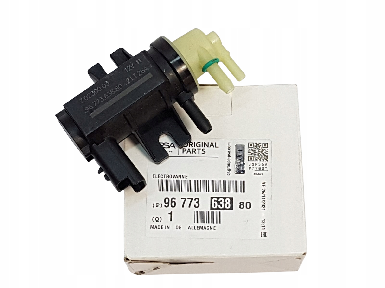 Elektrozawór Turbo Peugeot Citroen 9677363880 1.6