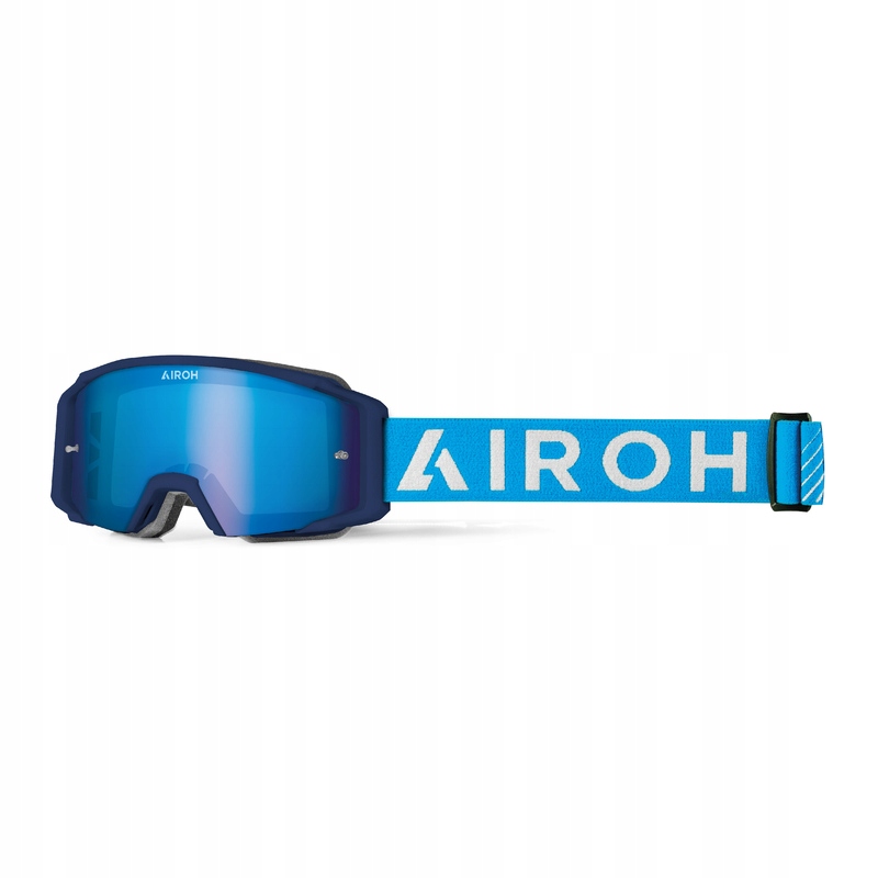 Gogle Airoh Blast Xr1 Blue Matt - Szyba Blue Mirrored (1 szyb w zest) Typ cross/enduro