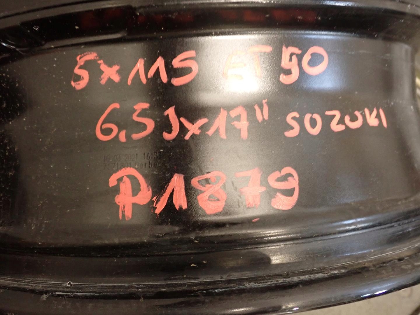 disk disk SUZUKI 5x114,3 ET50 6,5J 17" 43210-54P80