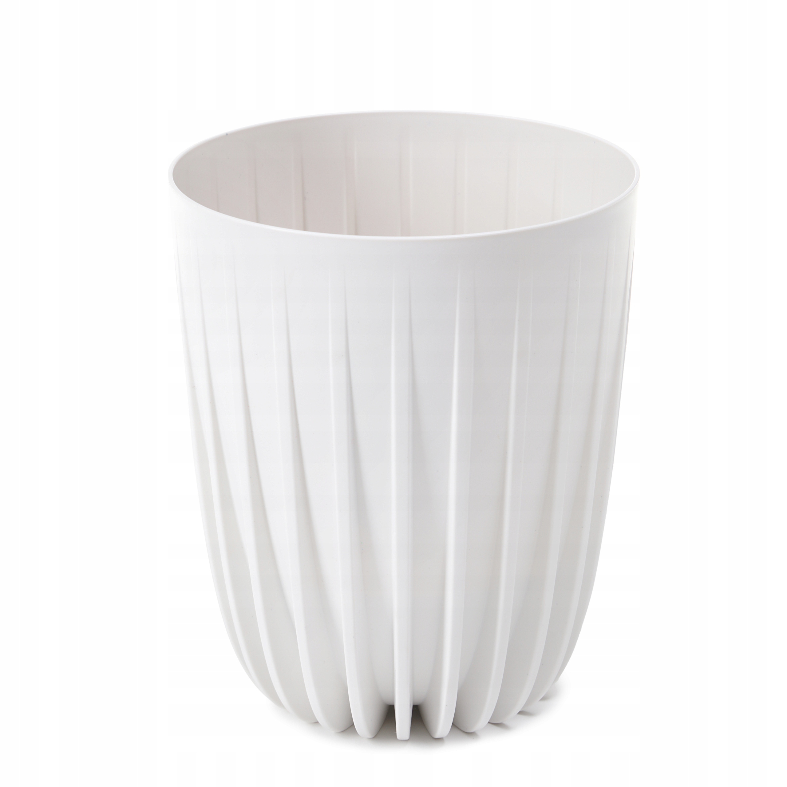 

Donica Doniczka Mira eco recycled 25 cm Biała