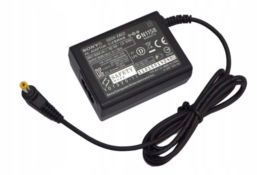 Oryginalny SONY 5V 1.5A 1500mA CECH-ZAC2