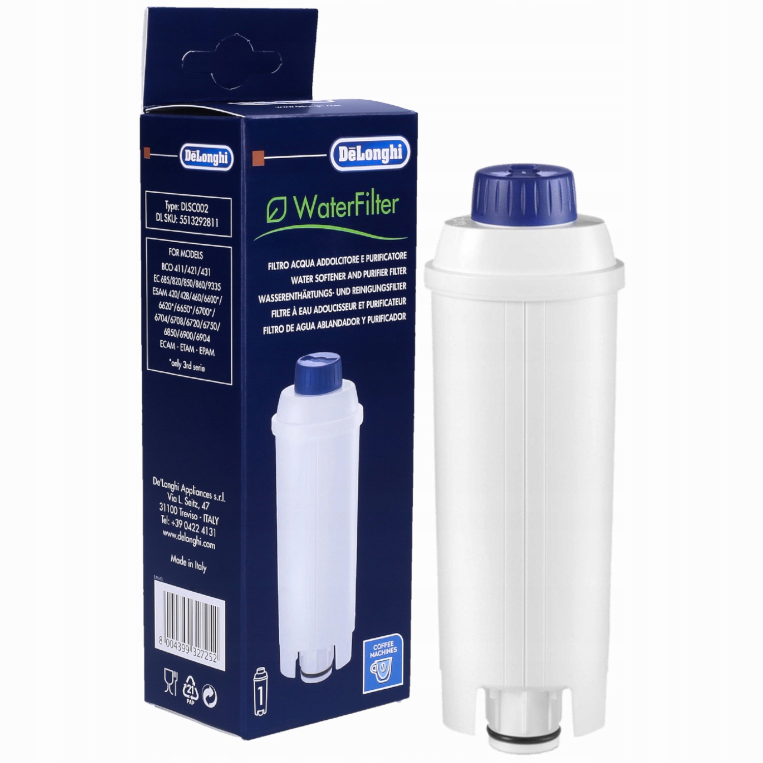 Filtr do wody Delonghi DLSC002