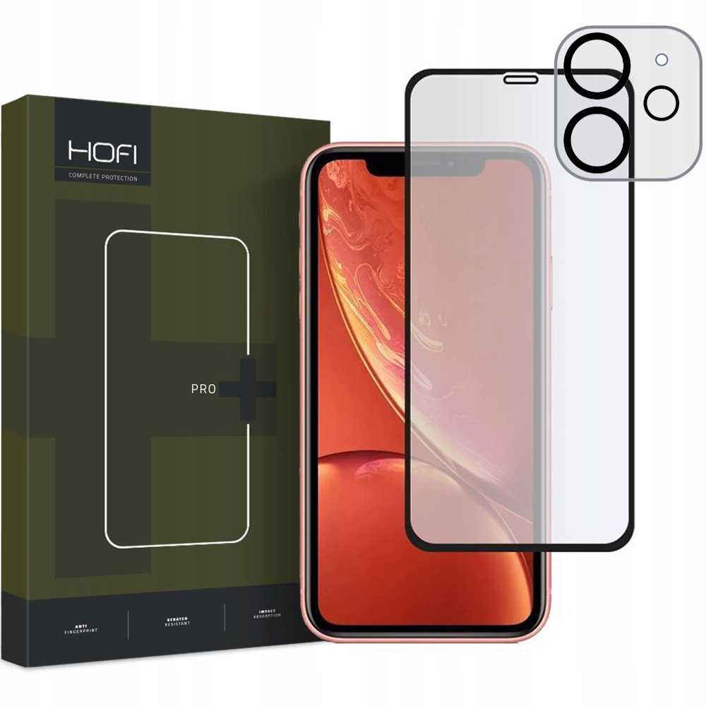 

Hofi Pełne Szkło Hybrydowe Do Iphone 11 +na Aparat