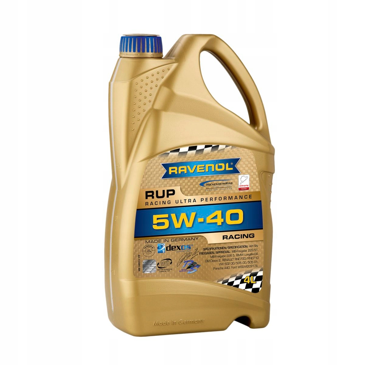 Olej silnikowy RAVENOL Racing Ultra Performance SN SAE 5W40 4 l Rajdy,