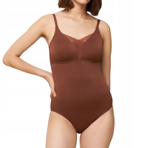 T04 Triumph tvarující body hnědé Shape Smart_01 Bs velikost 03 L
