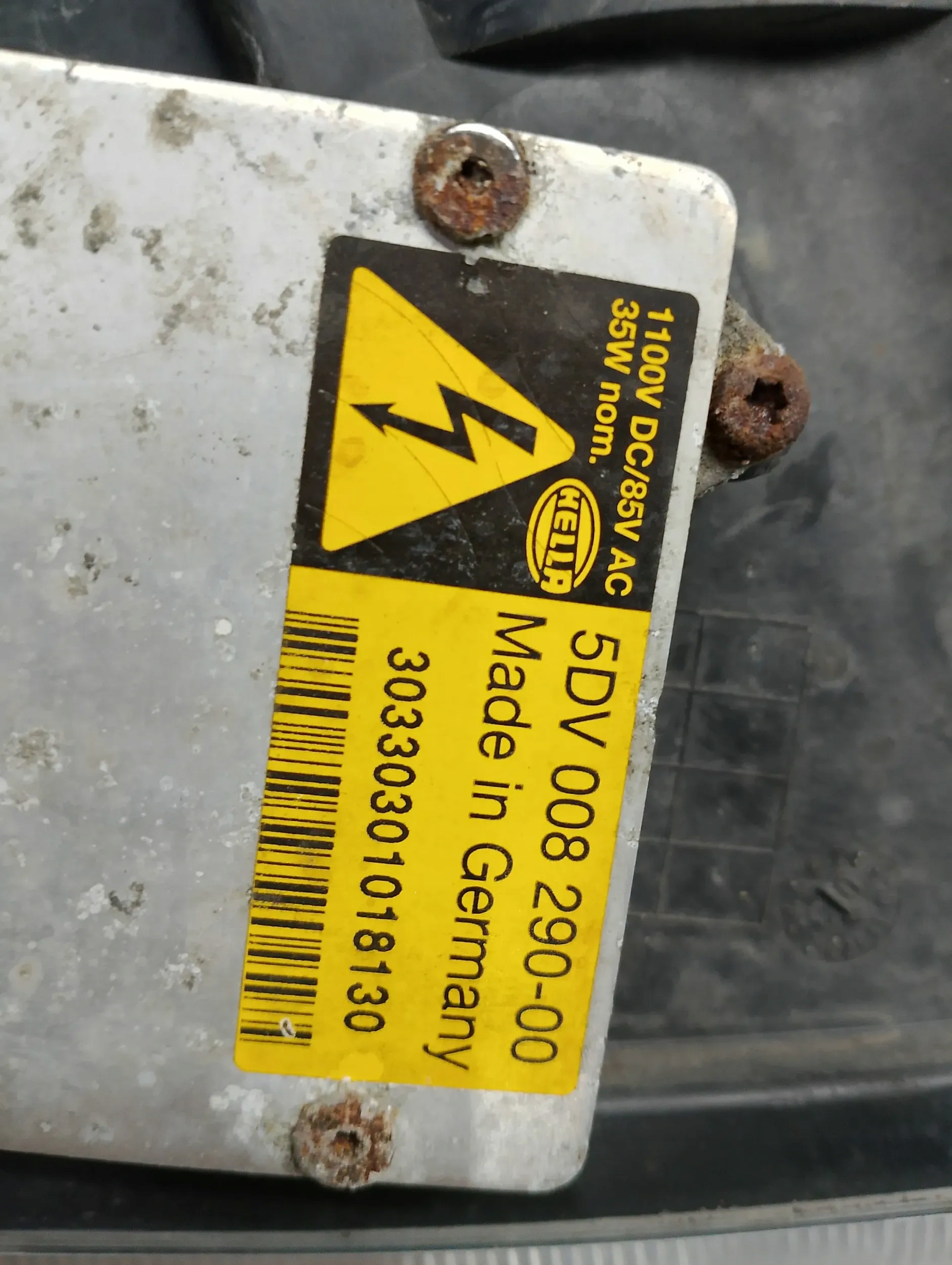 light left front front OPEL VECTRA C XENON 15588700 5DV00829000
