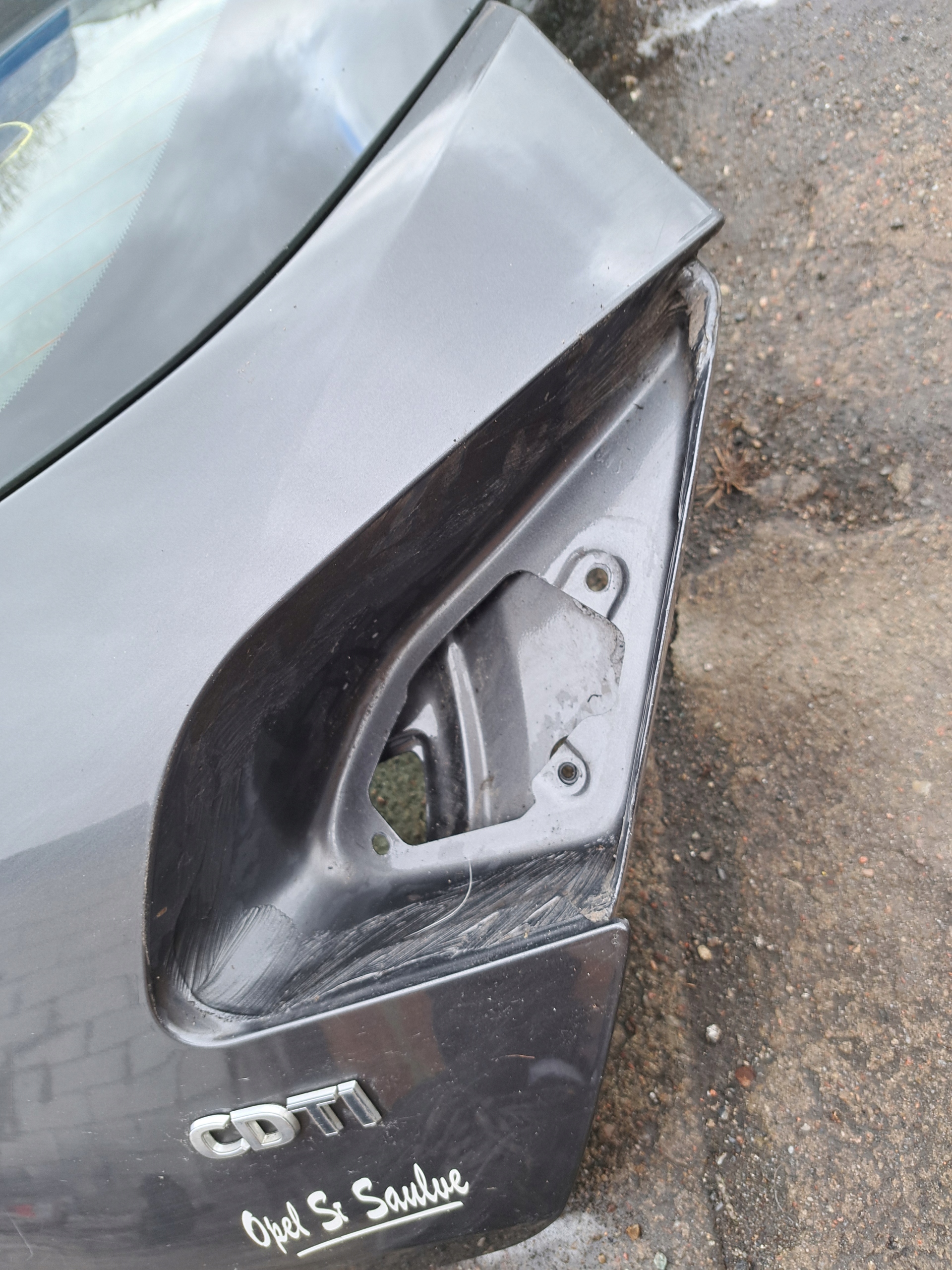 trunk door boot rear part OPEL ASTRA IV J 5D Z177