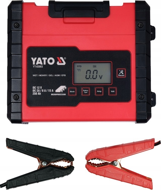 ЖК-электронный выпрямитель, диапазон 12V/2A/8A/15A
