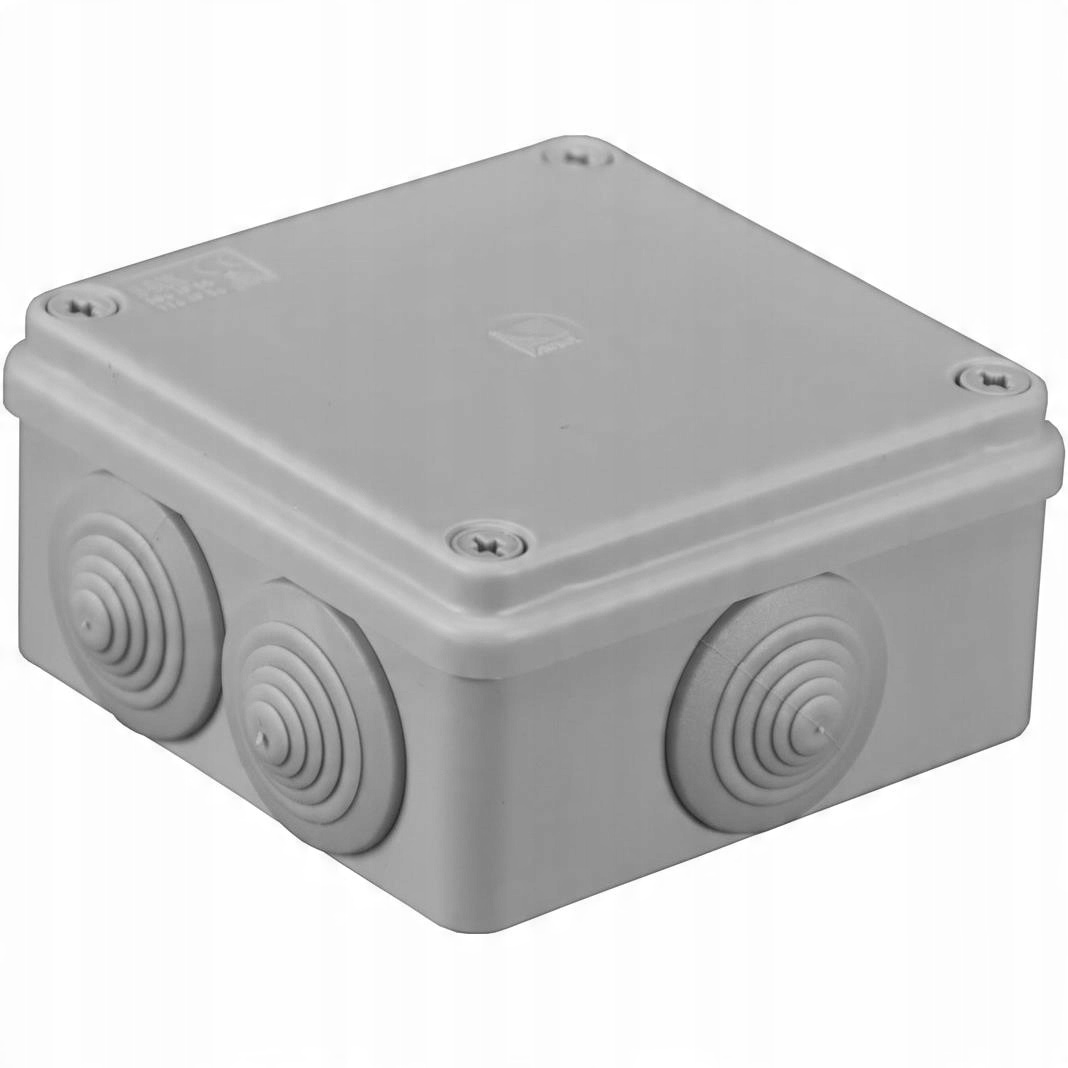 

Puszka natynkowa hermetyczna 100x100x50 IP65